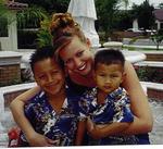 Cherie with Tyler and Trevor (Mike and Tonya's (step-sister) children)