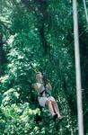 Doesn't everyone secretely want to become Tarzan.  Here's Kristi's attempt as she swung through the rain forest canopy.
