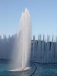 The fountains at the Belagio Hotel.