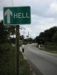 The road to Hell is paved in the Cayman Islands.