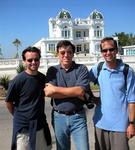 Mike, Tom and Greg in front of Club Cienfuegos.  