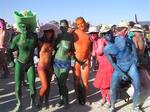 All ages, shapes, and colors are welcomed at Burning Man!