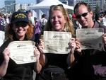 Each of the passengers took home "final voyage" certificates.