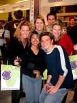 The whole gang--Cherie, Carter, Kristi, Renee and Dom at the Stellenbosch Wine Festival.