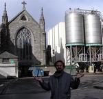 With the church and brewery so close, who needs to choose!  You can have both!