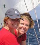 Even after being on a boat for two weeks...Jean and Cherie remain friends.  Shocking eh?