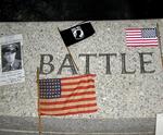 The WWII Monument commemorates every battle fought.