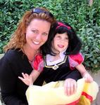 One of us is ready for Halloween.  Here I'm with my niece Gracie (AKA Snow White).