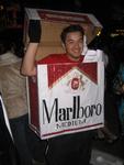 Smoking is bad for you, especially when the cigarettes are this big.