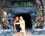 Cherie and Margaret enter the "10 Courts of Hell."