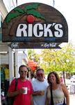 Greg, Rennie and Anne at Rick's.