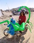 Help...the green scorpion took the blue Cookie Monster!