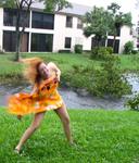 Have you ever wore a sarong during a hurricane?