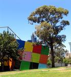 Did someone in Melbourne lose a giant Rubic's Cube?