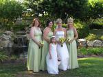 The beautiful bridesmaids. *Photo by Cherie Sogsti.