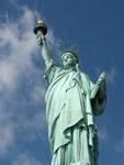 The iconic Statue of Liberty was presented to the United States by the people of France on July 4, 1884.
