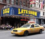The Ed Sullivan Theater hosts "The Late Show" with David Letterman.