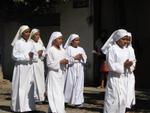 Little girls dressed like nuns?  Aren't they a bit young to make that choice?