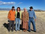 Cherie and Greg with Mark and Ann on the Bighorn Sheep tour run out of Dubois, Wyoming.