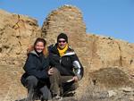 In Chaco Canyon.