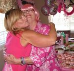 Lots of hugs and lots of pink.